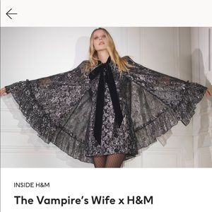 The Vampire Wife X hm collection